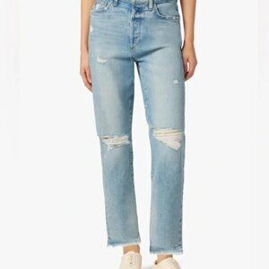 Joe's Jeans The Honor Ankle Button Fly w/ Fray Hem